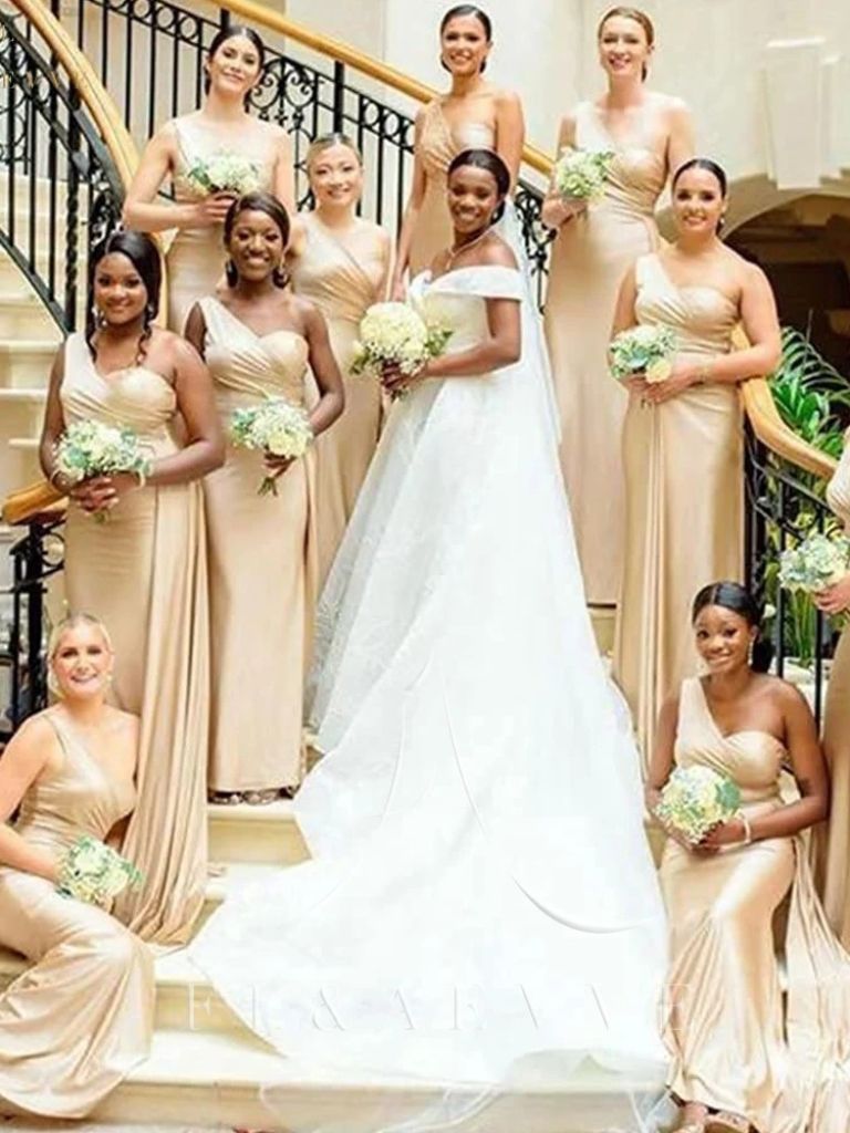 Champagne Bridesmaid Dresses