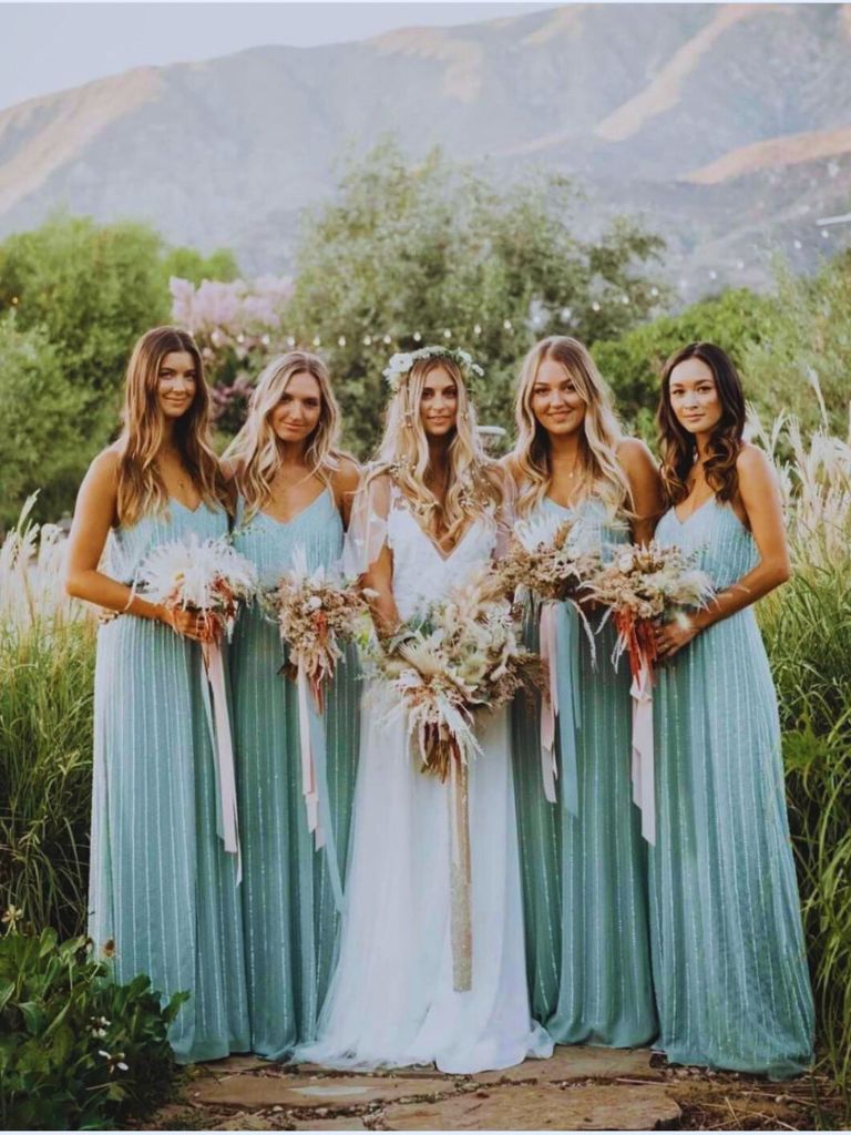 Mint Green Bridesmaid Dresses