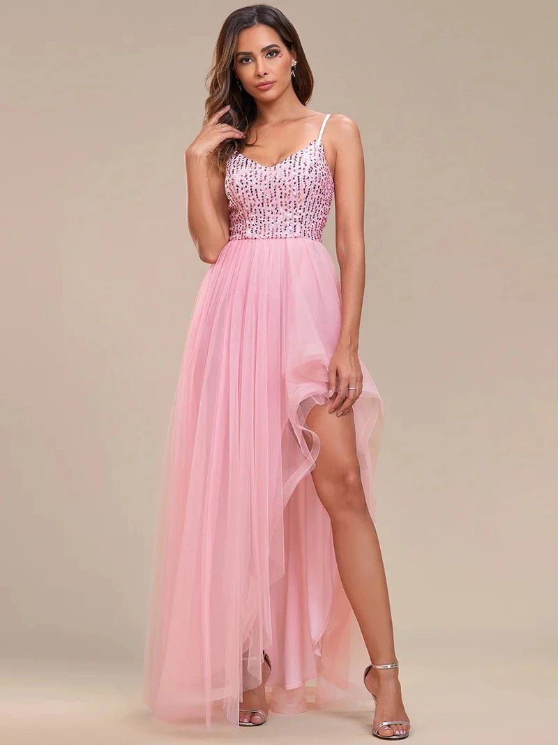 Pink / 4 / Floor Length