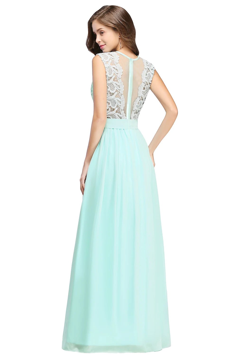 Chiffon Sweetheart Floor-Length Bridesmaid Dress